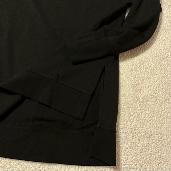 Sweaty Betty After Class Pullover Sweatshirt Black Oversized - Picture 9 of 12